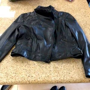 Leather jacket